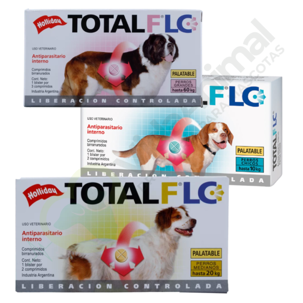 Total FLC perros Desparasitante Interno