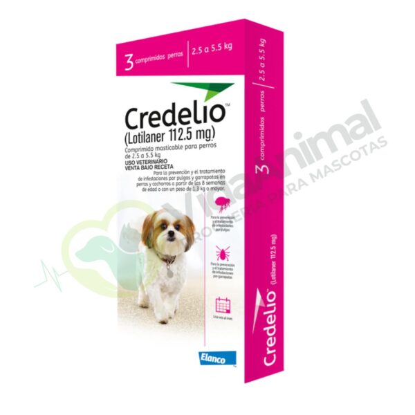 credelio perros 2.5 a 5.5 kg